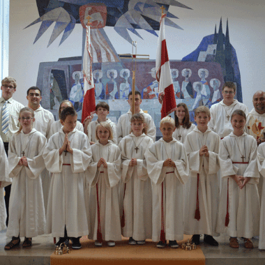Aufnahmefeier Minis 2014