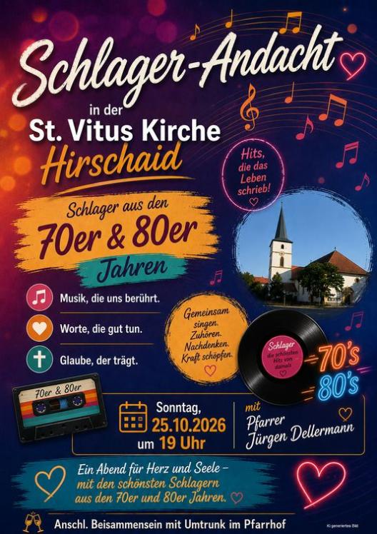 Schlager-Andacht - Alternativ